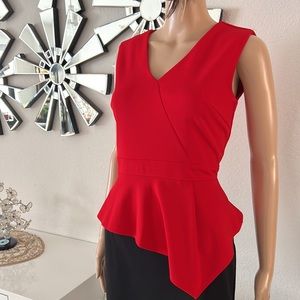 (ENFOCUS STUDIO) Ladies fashion Dress Stretch black and red size 8 used ones